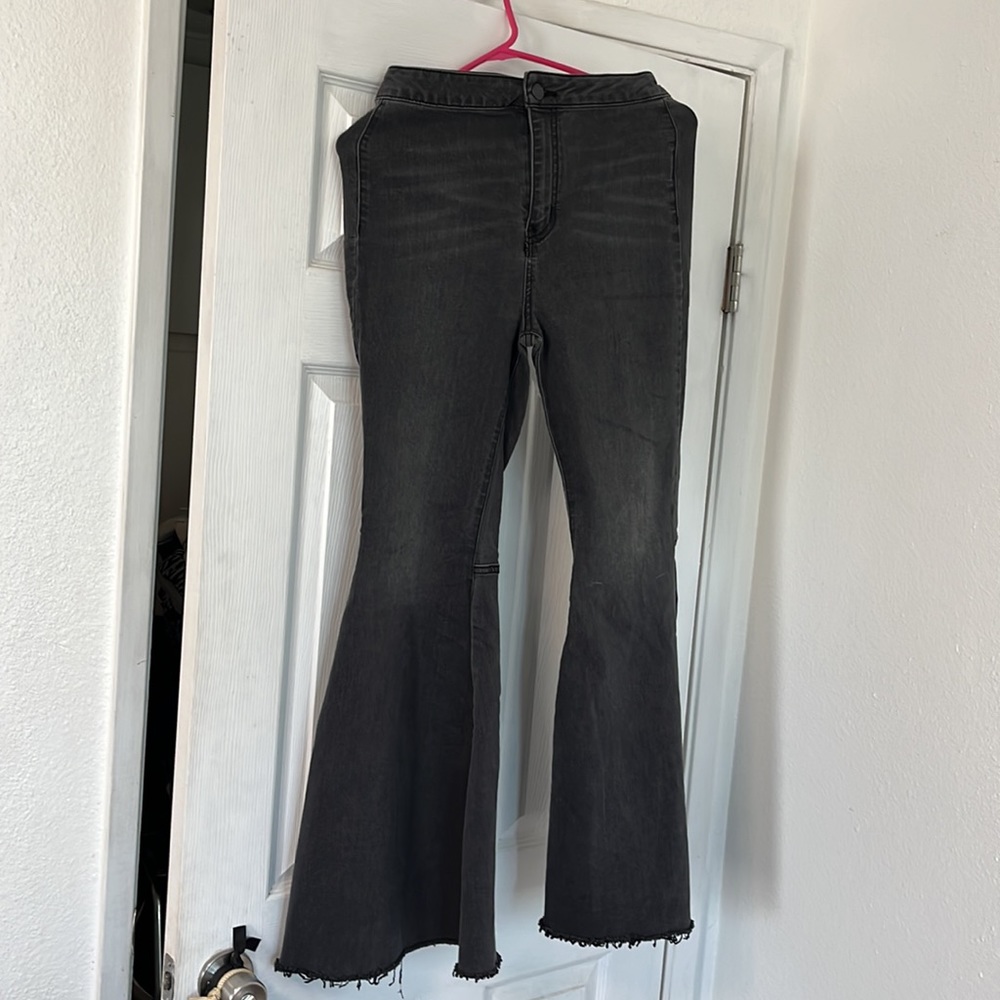 Free People high waist super flare jeans size 28 - Picture 4 of 5
